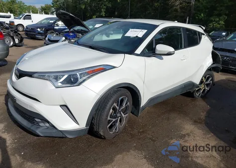 2018 Toyota C-Hr Xle Premium z USA, uszkodzony, nr VIN NMTKHMBX9JR006332